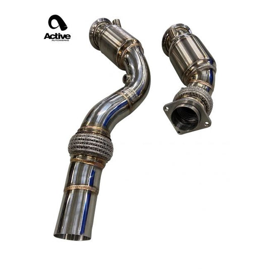 Active Autowerke Catless Downpipe do BMW S55