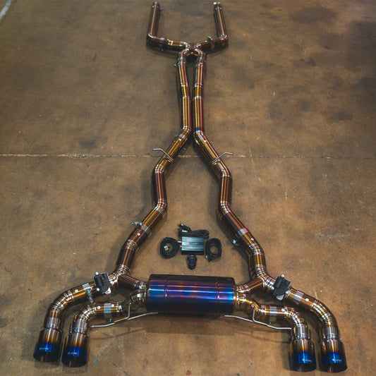 Tytanowy Układ wydechowy Valvetronic Designs do BMW F90 M5