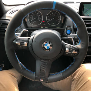 Steering Wheel (Alcantara + Leather) for BMW Series F 1-4 (F20/F22/F30/F32)
