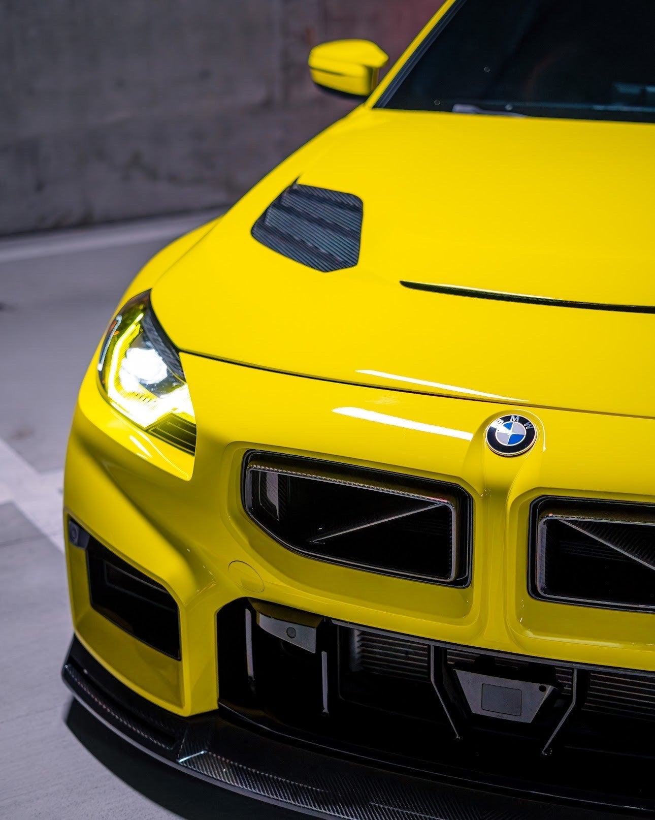 Karbonowy Grill 'SQ Style' do BMW M2 G87