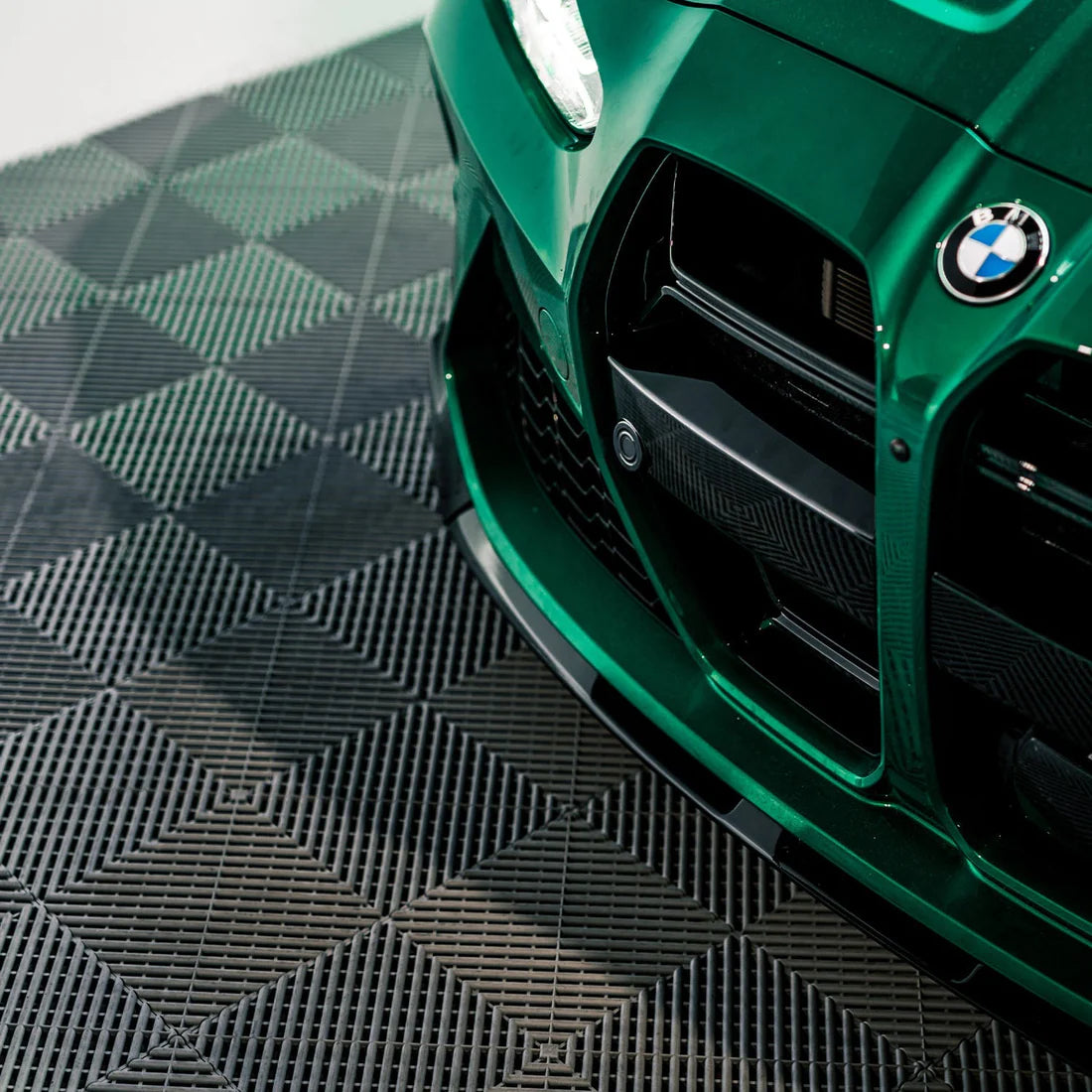 Front Splitter 'Performance Style' for BMW M3/M4 (G80/G81/G82/G83) in glossy black