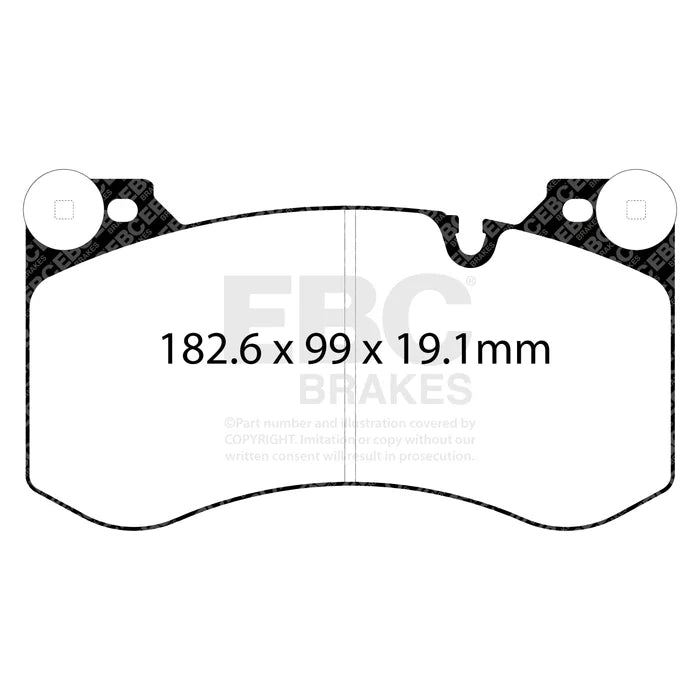 EBC Yellowstuff – Przednie Klocki Hamulcowe do BMW M2/M3/M4 (G87/G80/G81/G82/G83) DP42454R