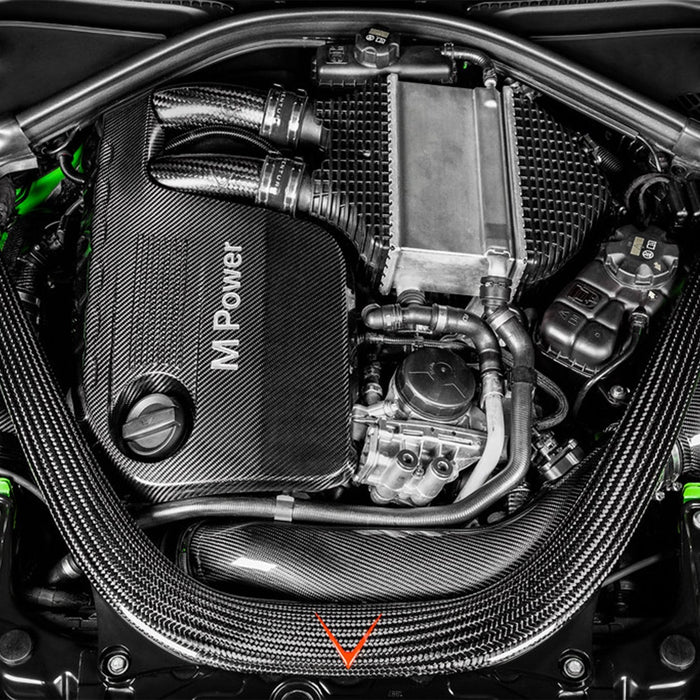 Karbonowe Rury Chargepipe Eventuri do BMW S55 - M2/M3/M4 (F87/F80/F82/F83)