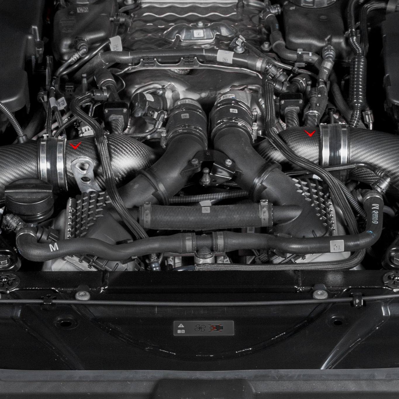 Karbonowe Rury Turbo Inlet Eventuri do BMW M5 G90/G99