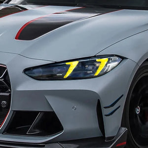 Żółte moduły DRL do BMW M3/M4 LCI 2024+ (G80/G81/G82/G83)