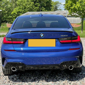 Dyfuzor 'Performance Style' do BMW Seria 3 (G20/G21) Pre-LCI 2019+ w czarnym połysku