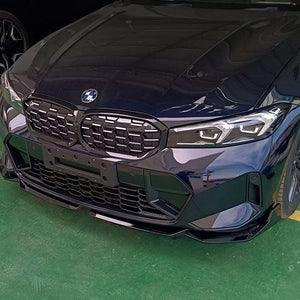 'Front Splitter 'Performance Style' for BMW Series 3 (G20/G21) LCI 2022+ in glossy black'