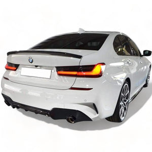 'Performance Style' spoiler for BMW Series 3 G20 in glossy black