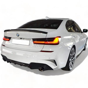 'Performance Style' spoiler for BMW Series 3 G20 in glossy black