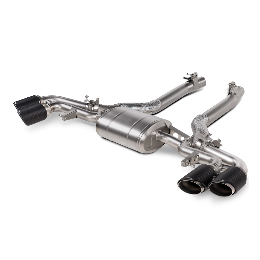 Akrapovič Slip-On Line (Titanium) BMW X5M/X6M (F95/F96) 2020