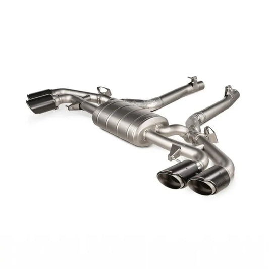 Akrapovič Slip-On Line (Titanium) BMW X5M/X6M (F95/F96) 2021-2023
