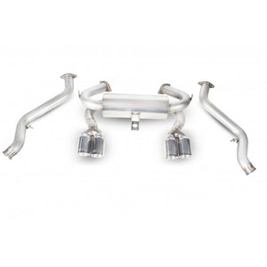 Scorpion exhaust end section for BMW M3 E90/E92/E93