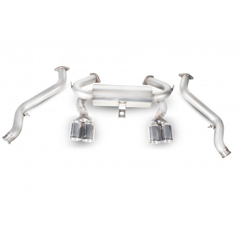 Scorpion exhaust end section for BMW M3 E90/E92/E93