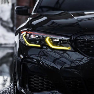 Żółte moduły DRL do BMW Serii 3 (G20/G21)