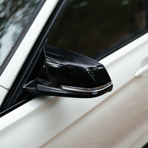 Obudowy lusterek M Style do BMW Serii F (1-4) w czarnym połysku
