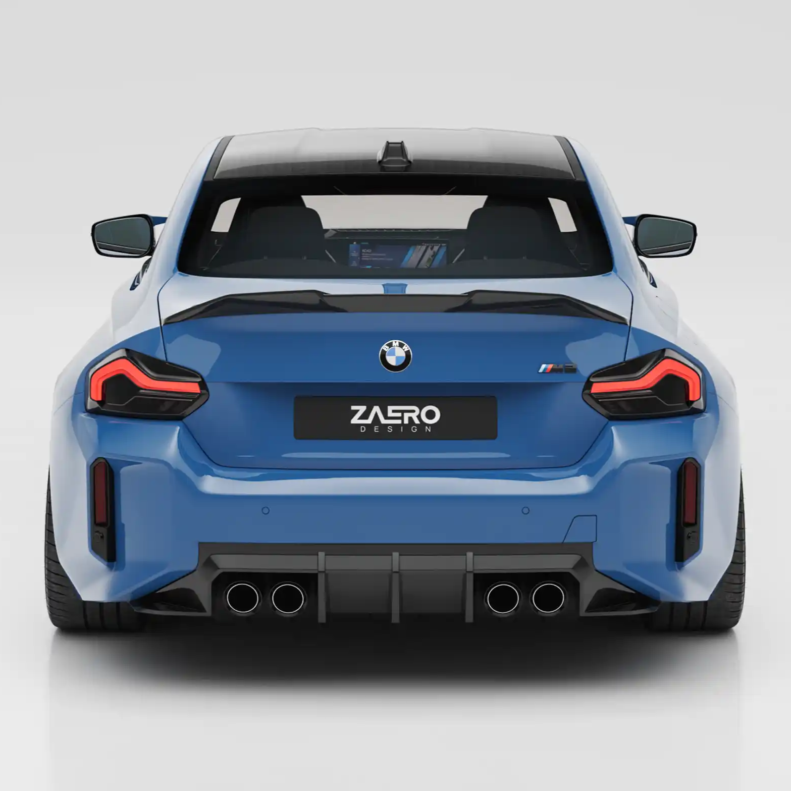 Zaero Design Tylny Dyfuzor EVO-S do BMW G87 M2