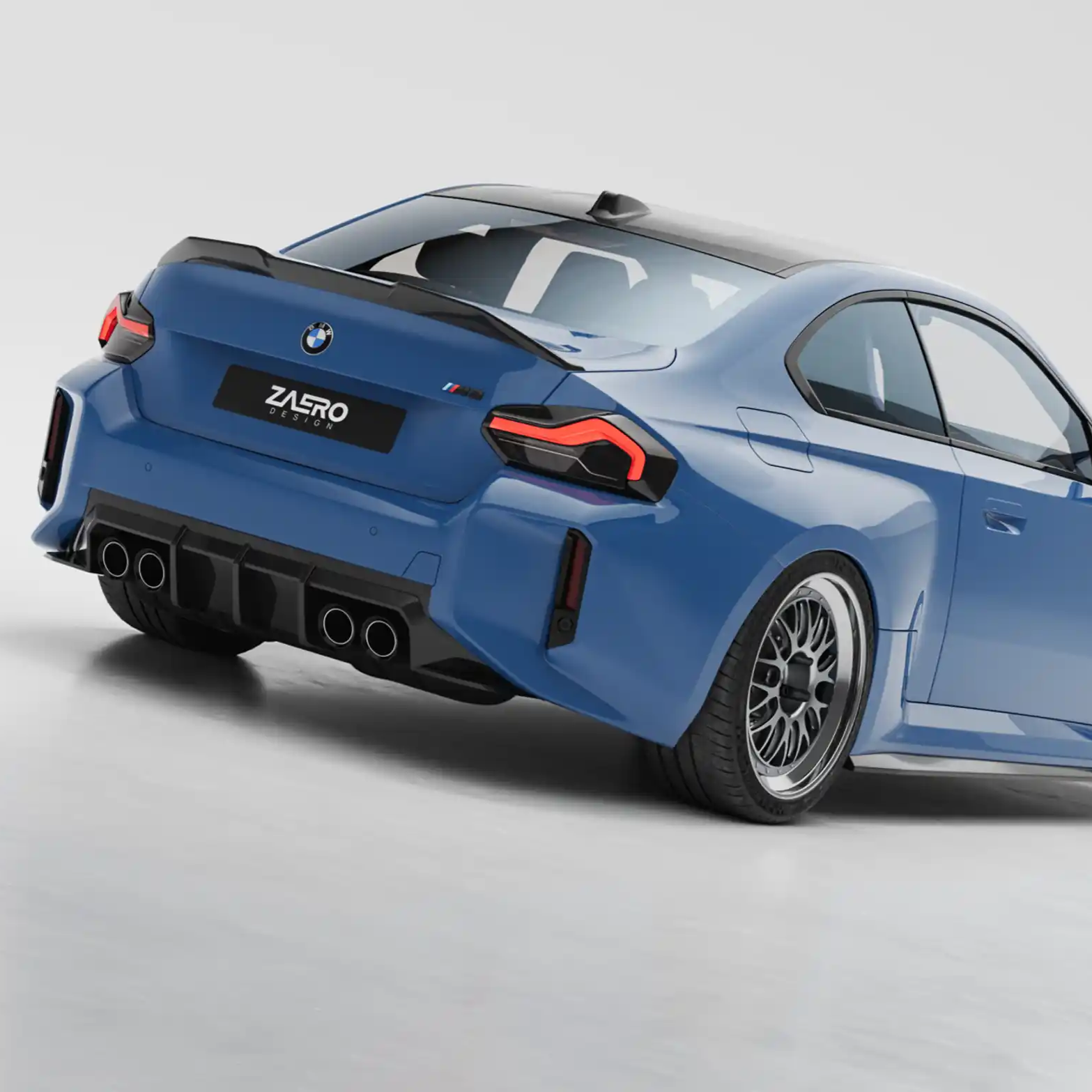 Zaero Design Tylny Dyfuzor EVO-S do BMW G87 M2