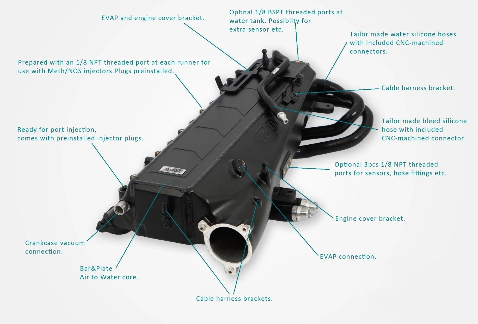 do88 Kolektor dolotowy MERA (Charge Cooler) - BMW B58 Gen 1