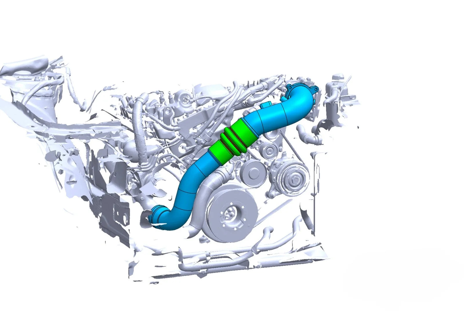 do88 Charge Pipe - BMW B58 Gen 1