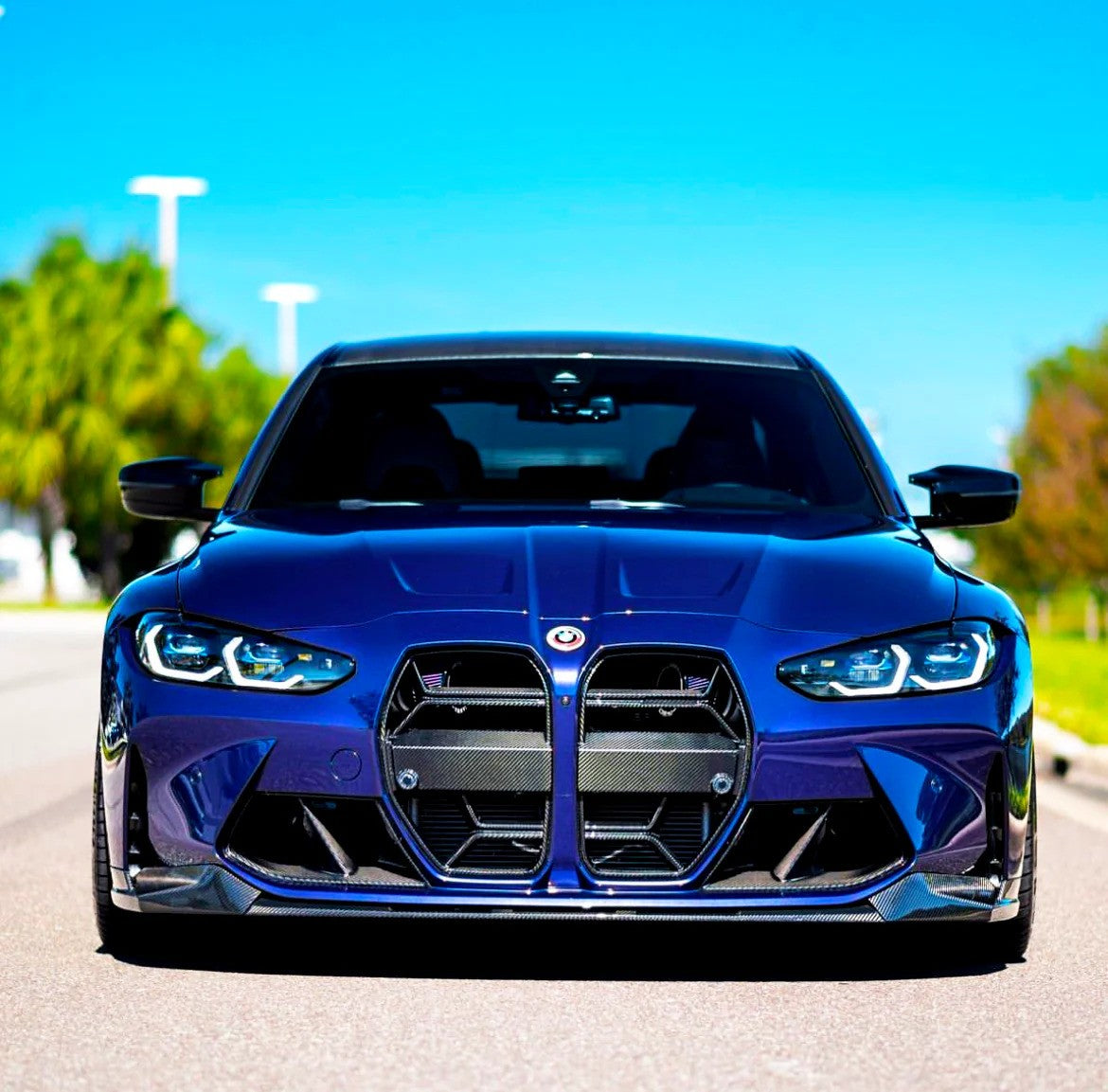 Karbonowy Grill 'CSL Style' do BMW M3/M4 (G80/G81/G82/G83)