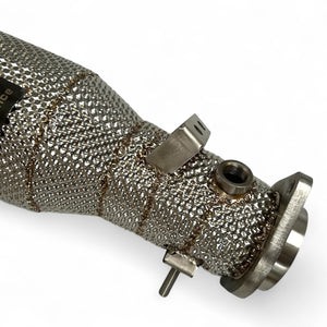 Downpipe z katalizatorami sportowymi 200 CPSI do BMW S58 - M2/M3/M4 (G87/G80/G81/G82/G83)