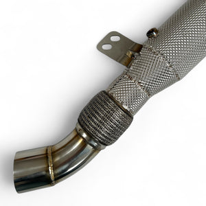 Downpipe z katalizatorem sportowym 200 CPSI do BMW B58 Seria G (M240I/M340I/M440I)