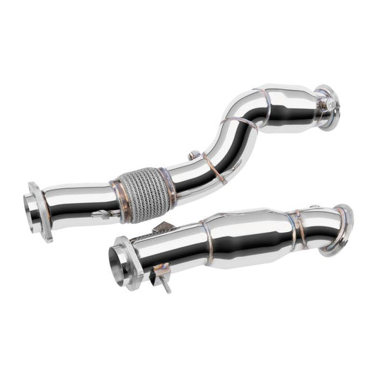 Sportowy Downpipe z katalizatorem 200 cpsi do BMW S58 - M2/M3/M4 (G87/G80/G81/G82/G83)
