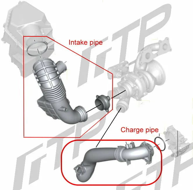 Charge Pipe FTP Motorsport - BMW B58 Gen 3 Seria G