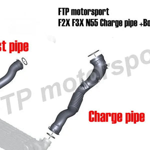 Charge Pipe + Boost Pipe Kit FTP Motorsport - BMW N55 Seria F (1/2/3/4) F2X F3X