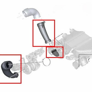 Inlet Pipe Kit FTP Motorsport - BMW S55 (F80/F82/F83/F87)