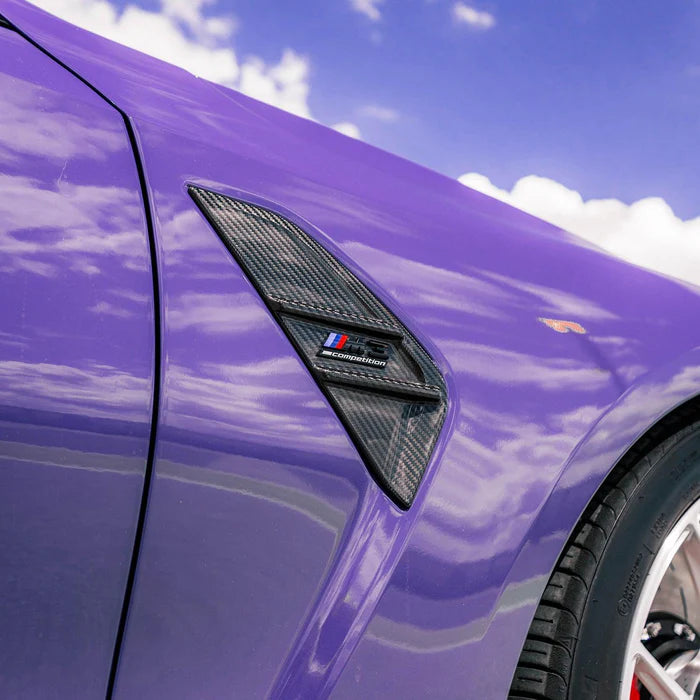 Karbonowe Znaczki Błotników do BMW M4 (G82/G83)