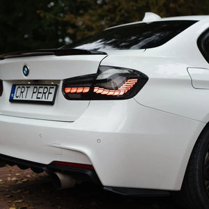Performance Style Diffuser for BMW Series 3 F30/F31 (335i/340i) in Gloss Black