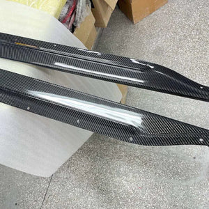 Karbonowe Dokładki Progowe 'LowLine Style' do BMW M4 G82/G83