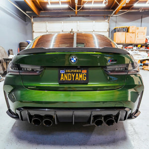 'CS Style' Carbon Spoiler for BMW M3 G80 and Series 3 G20
