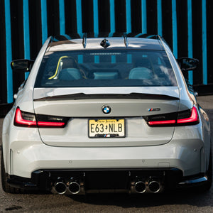 'Carbon Spoiler 'Ducktail Style' for BMW M3 G80 and Series 3 G20'