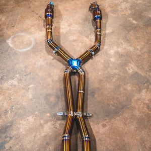 Tytanowy Układ wydechowy Valvetronic Designs V2 do BMW M3 (E90/E92/E93)