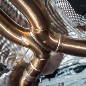 Valvetronic Designs exhaust system for BMW G30 M550I