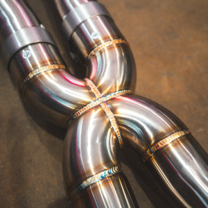 Valvetronic Designs exhaust system for BMW G30 M550I