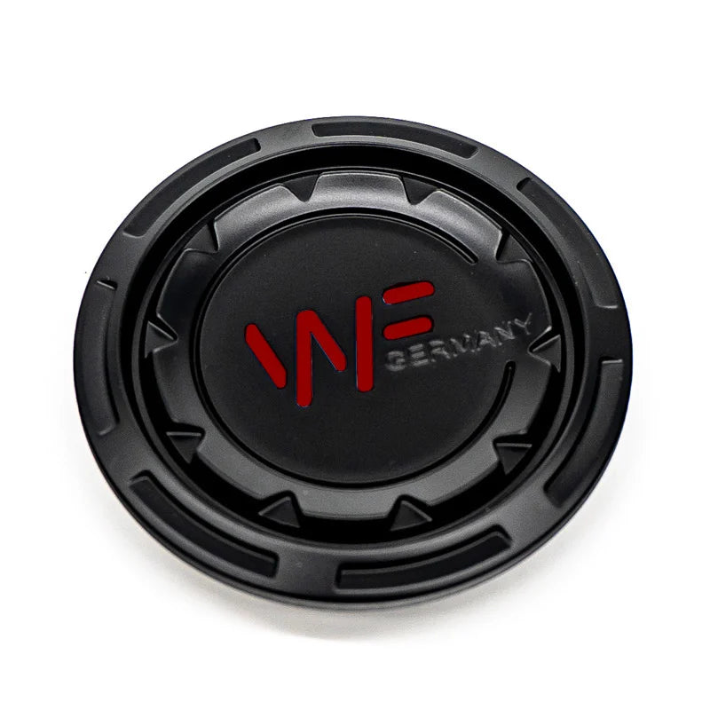 Dekielki WF LUXURY FORGED CAPS | DEEP BLACK + RED